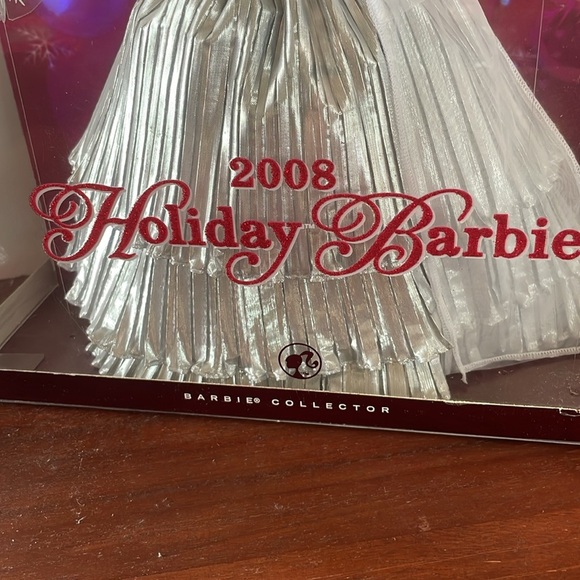 2008 Holiday Barbie 20th Anniversary Edition NIB Mint Condition - Picture 2 of 10